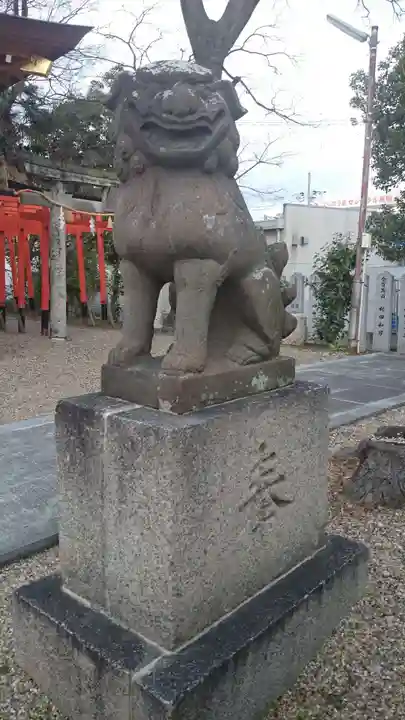 白井神社の狛犬