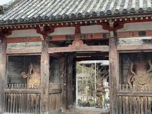 穴太寺の山門・神門
