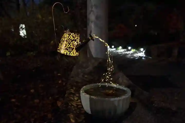 開成山大神宮の手水舎