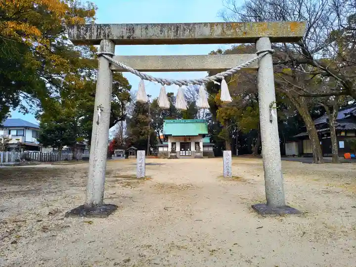 一之御前神社の鳥居