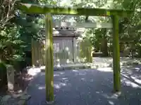 大土御祖神社(皇大神宮摂社)・宇治乃奴鬼神社(皇大神宮末社)の鳥居