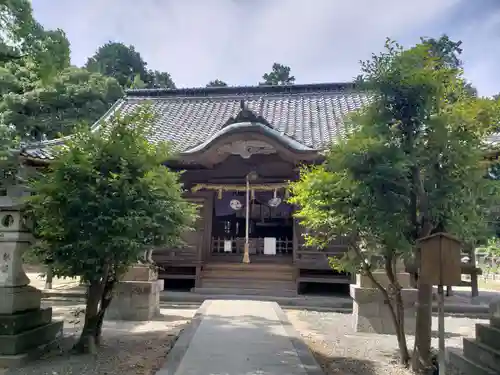 福母八幡宮の本殿