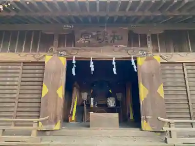 中氷川神社の本殿・本堂