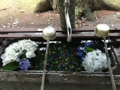 東蕗田天満社の手水舎