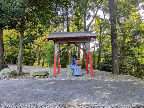 白山神社の手水