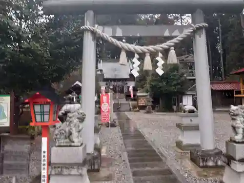 磐裂根裂神社の鳥居