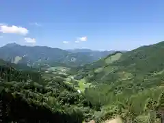 三ヶ所神社奥宮の景色