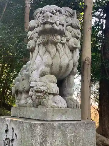 谷保天満宮の狛犬