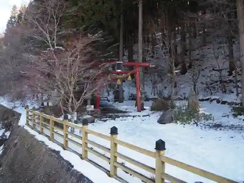 石割神社の鳥居