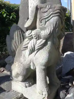 折上稲荷神社の狛犬