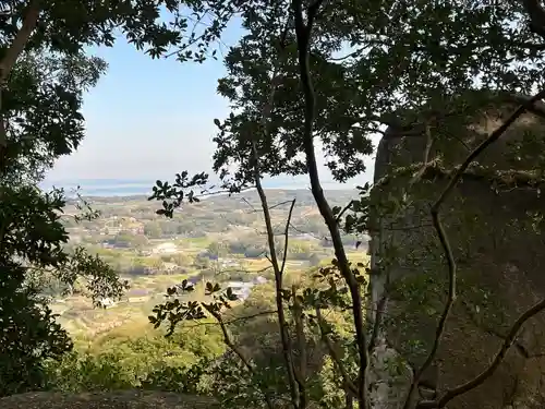 岩上神社の景色