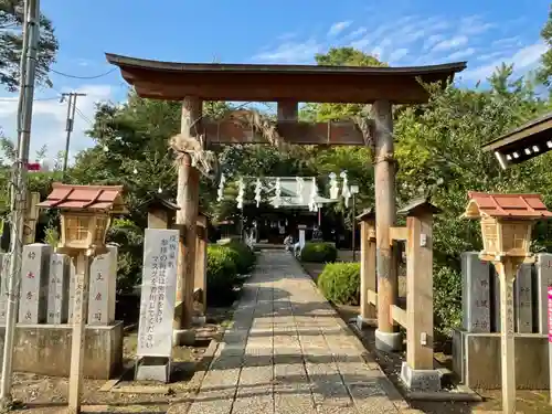 熊野神社の鳥居