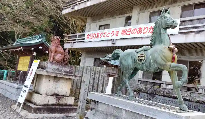 石鎚神社 口之宮 本社の狛犬