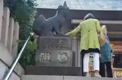 芝大神宮の狛犬