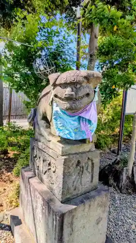 菊田神社の狛犬