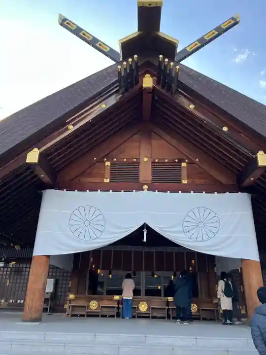 北海道神宮の本殿・本堂