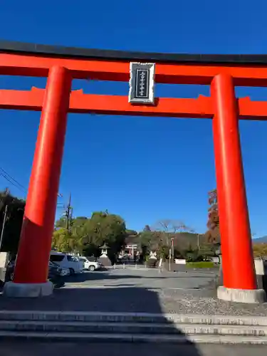 富士山本宮浅間大社の鳥居