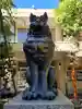 稲毛神社の狛犬