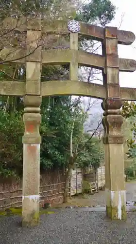 化野念仏寺の鳥居