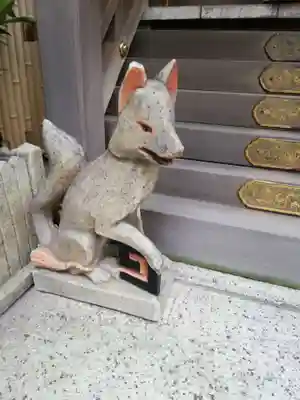 三田春日神社の狛犬