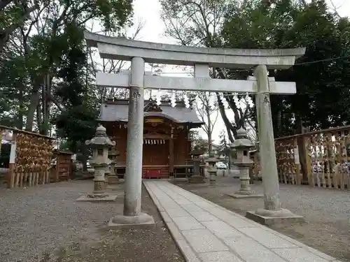 大國魂神社の鳥居