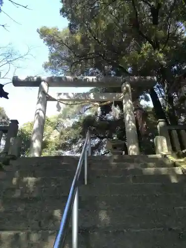 唐澤山神社の鳥居