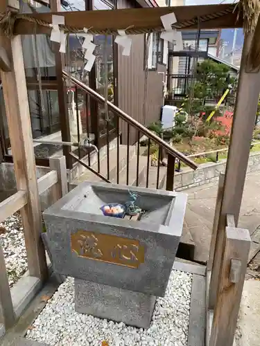 金刀比羅神社の手水