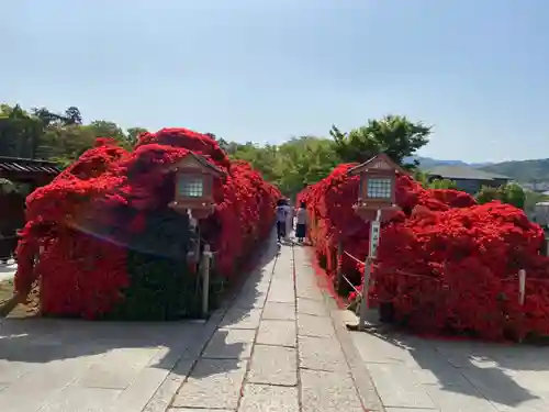 長岡天満宮の庭園