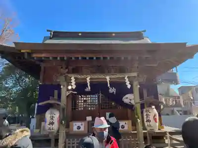 松戸神社の本殿・本堂