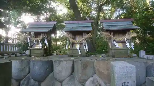 白山神社（木曽川町黒田）の末社・摂社