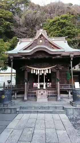 根岸八幡神社の本殿・本堂