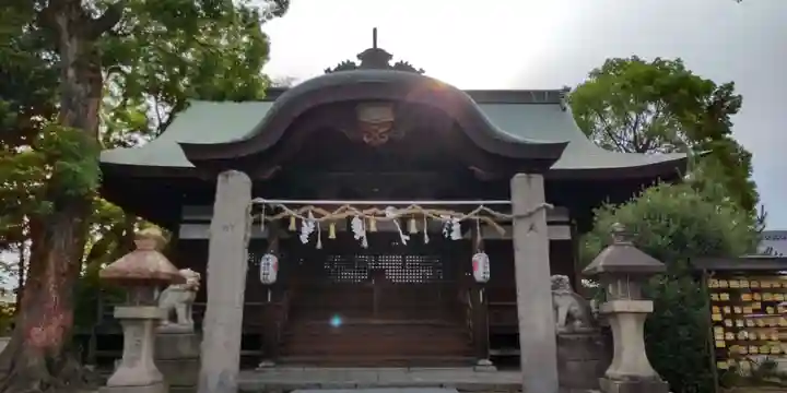 津嶋部神社の本殿・本堂