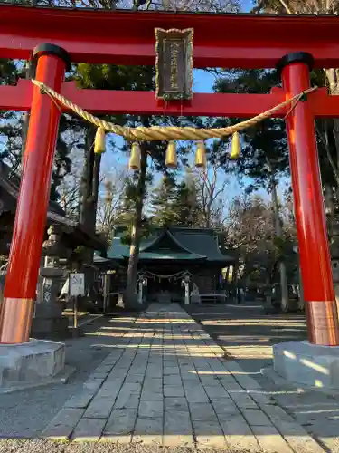 小室浅間神社の鳥居