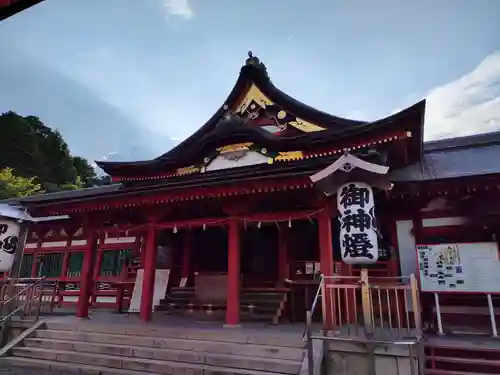 美濃國一宮　南宮大社の本殿・本堂