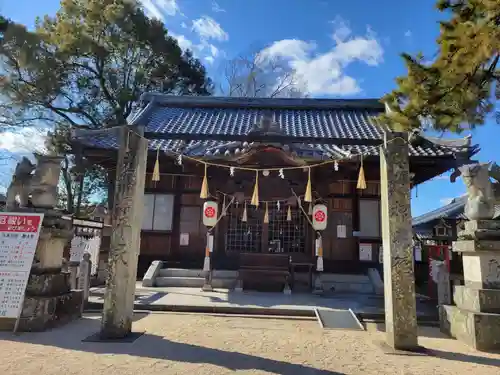 素盞嗚神社の本殿・本堂