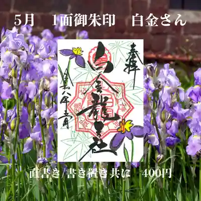 若宮神明社の御朱印
