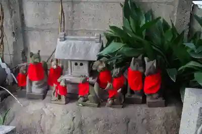 波除神社（波除稲荷神社）の狛犬