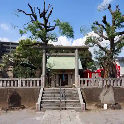 吾嬬神社の鳥居
