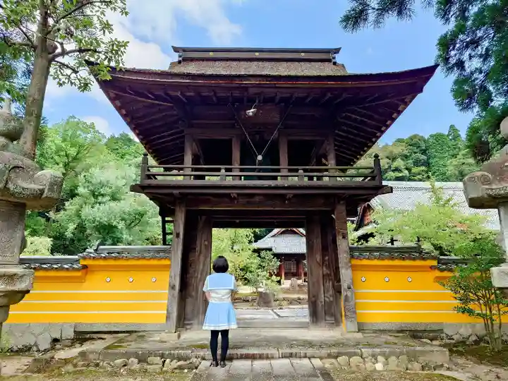 崇禅寺の山門・神門