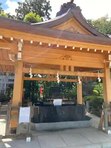 亀ケ池八幡宮の手水舎