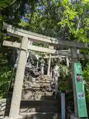 多摩川浅間神社の鳥居