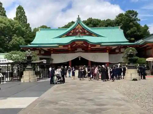 日枝神社の本殿・本堂
