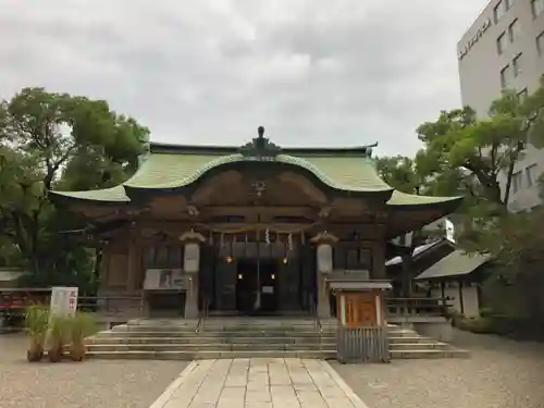 坐摩神社の本殿