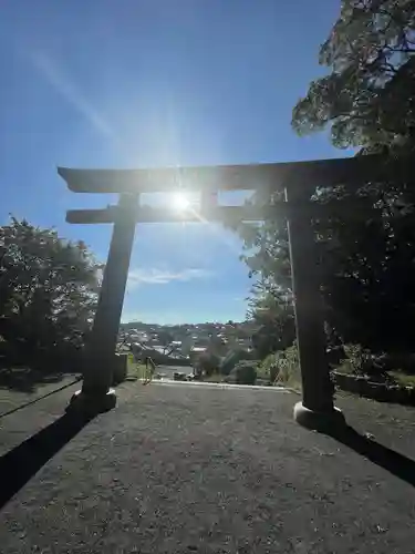 高見神社の鳥居