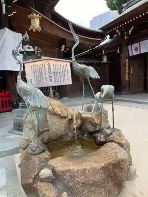 櫛田神社の手水舎