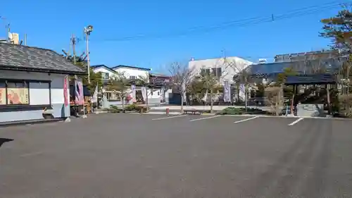 釧路八幡宮の庭園