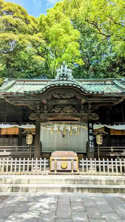 調神社の本殿・本堂