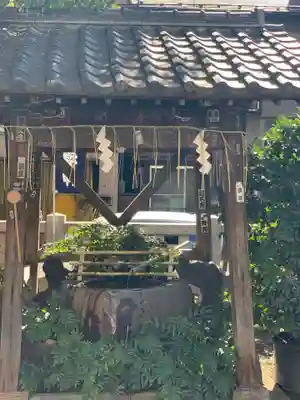 矢先稲荷神社の手水舎