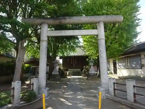 本塩豊受神社の鳥居