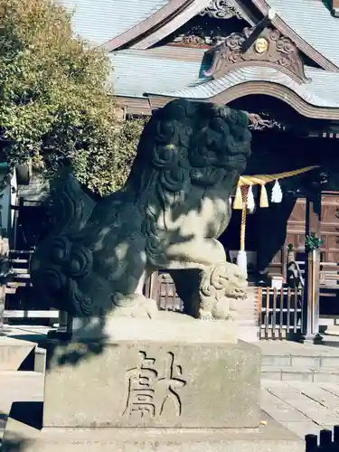 八幡橋八幡神社の狛犬